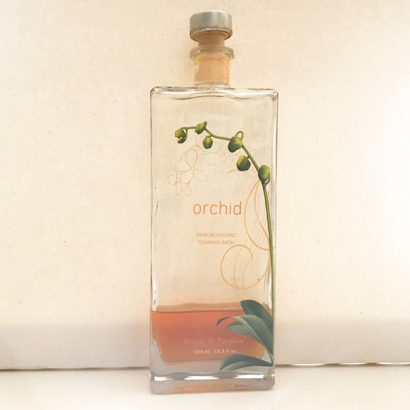 FRUITS & PASSION ORCHID Foaming Bath Large Decorative Bottle - Picture 1 of 1